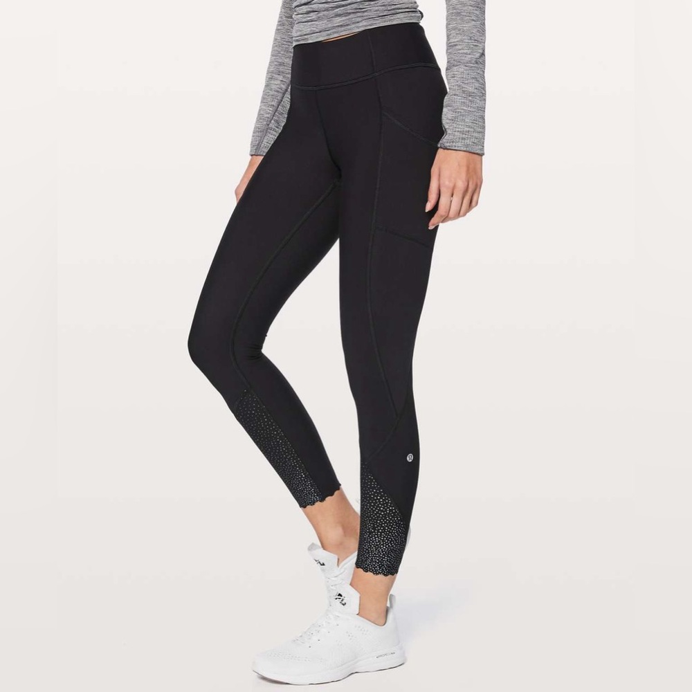LULULEMON black cropped leggings - Tight Stuff Tight II